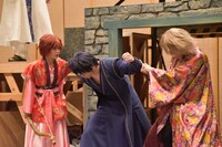 公開稽古の様子。