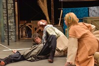 公開稽古の様子。