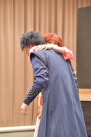 公開稽古の様子。