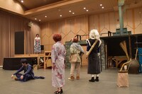 公開稽古の様子。