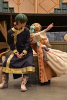 公開稽古の様子。