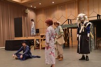 公開稽古の様子。