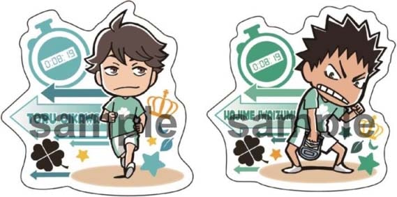 会場で販売されるアクリルキーホルダー。