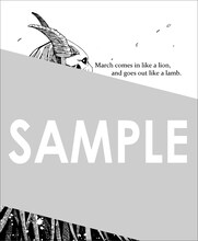 「マッグガーデンファンタジーフェア」参加書店にて対象商品を購入すると、ランダムに進呈される描き下ろしメッセージカードの1種（ヤマザキコレ「魔法使いの嫁」）。