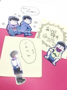 オリジナルケース付「おそ松さん」名場面シールセット使用例