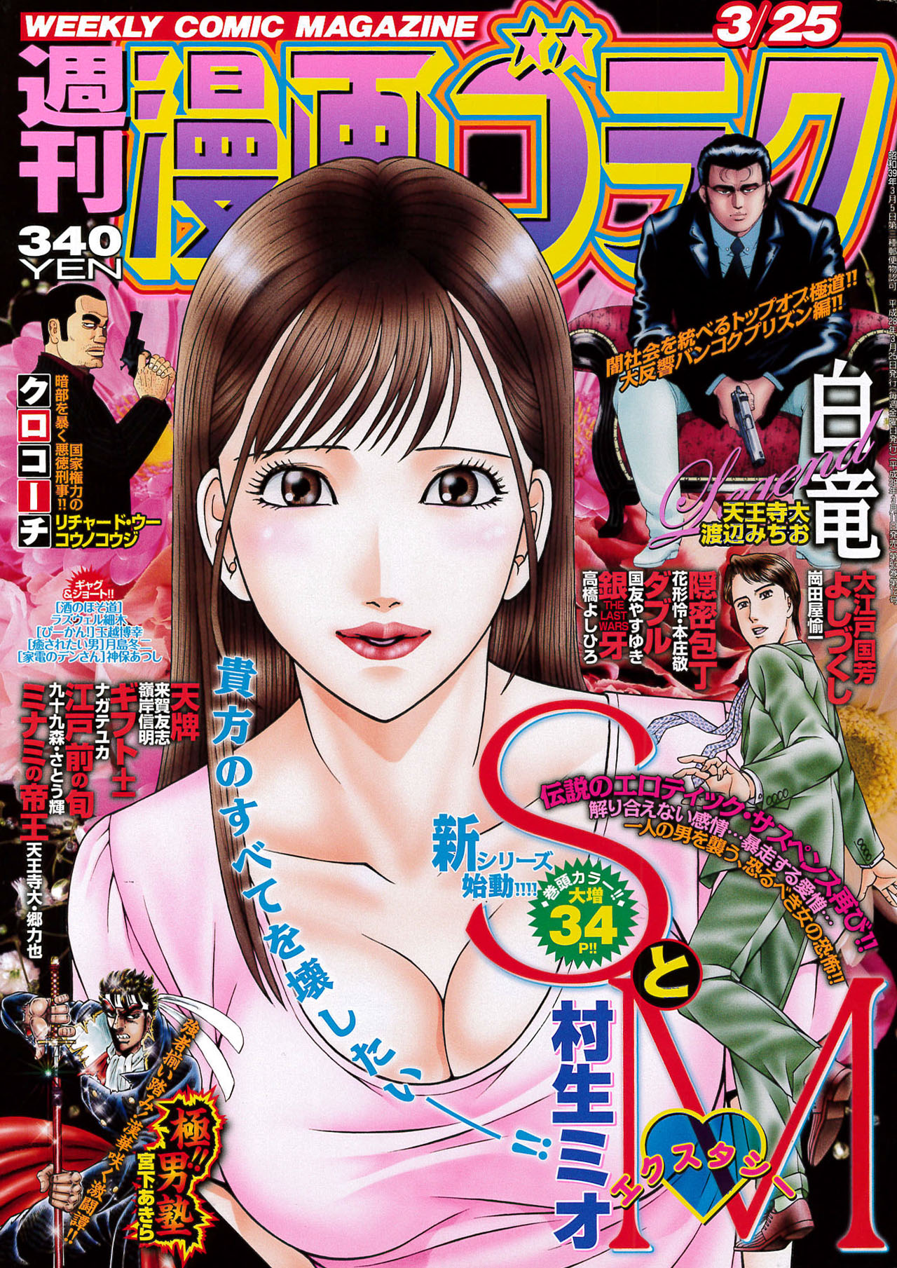週刊漫画ゴラク3月25日号