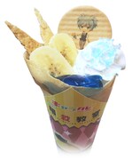 潮田渚をイメージしたクレープ。