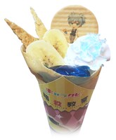 潮田渚をイメージしたクレープ。