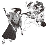 「怨ノ介（仮）」のカット。