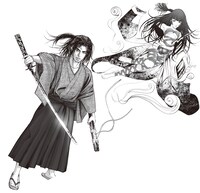 「怨ノ介（仮）」のカット。