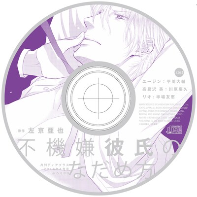 「不機嫌彼氏のなだめ方」付録CD。