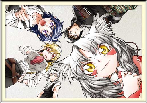 プリモアート複製原画（B4サイズ・全6種）のうち1種。