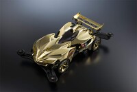 「爆走兄弟レッツ＆ゴー!!Return Racers!!」1巻の豪華版に同梱される「ミニ四駆“Zウイニングマグナム ゴールデンメタリックver.”」。