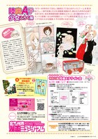 「陸奥A子×少女ふろく展～DOKIDOKI『りぼん』おとめチック▼ワールド！～」のチラシ裏面。
