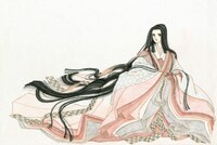 「大和和紀画業50周年記念画集～彩～」に収録された1枚。