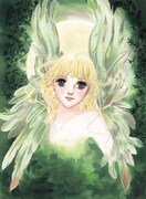 「大和和紀画業50周年記念画集~彩~」に収録された1枚。