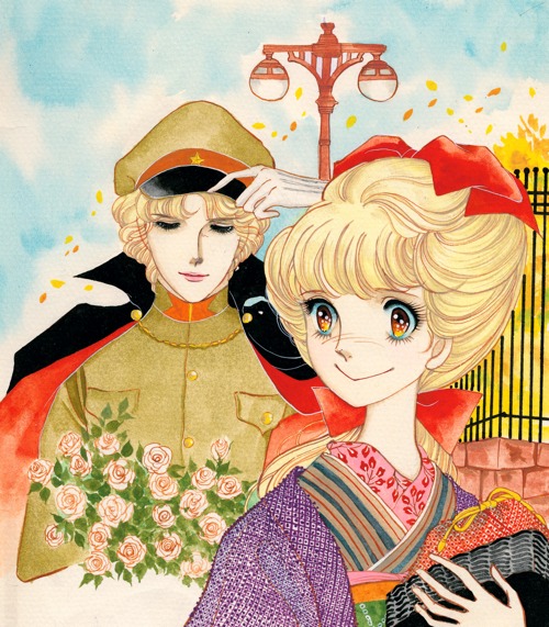 「大和和紀画業50周年記念画集～彩～」に収録された1枚。