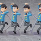 「おそ松さん」6つ子のfigmaが発売、表情パーツに「トッティ顔」など