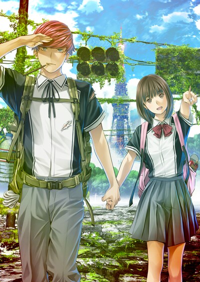 「制服ロビンソン」イラスト。