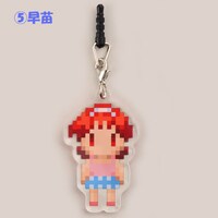 「侵略！イカ娘」イヤホンジャック ドット絵ver.（早苗）