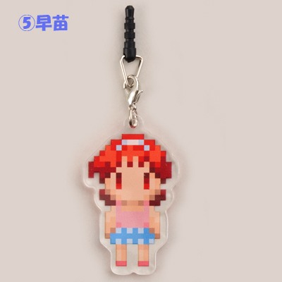 「侵略！イカ娘」イヤホンジャック ドット絵ver.（早苗）