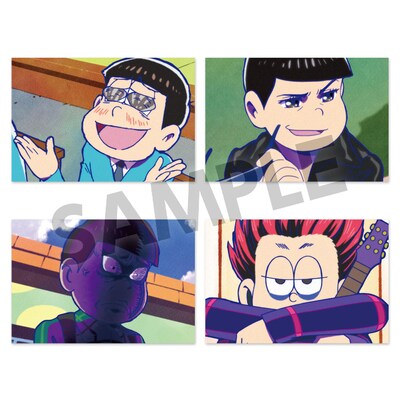 おそ松さん 変顔ポストカードセット vol.1-A