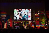 朗読劇では雪広うたこ描き下ろしによる、キタコレの北門倫毘沙、THRIVEの金城剛士、阿修悠太、愛染健十、MooNsの王茶利暉のイラストも公開された。