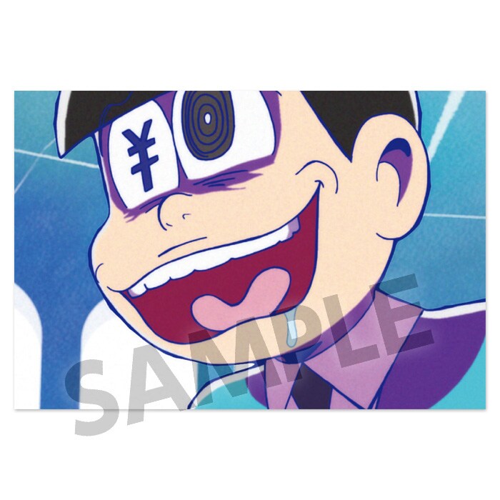 おそ松さん 変顔ポストカードセット vol.1-E - トッティ顔や猫松