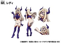 Mt.レディの設定画。