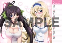 「IS 〈インフィニット・ストラトス〉」スクールカレンダーより。