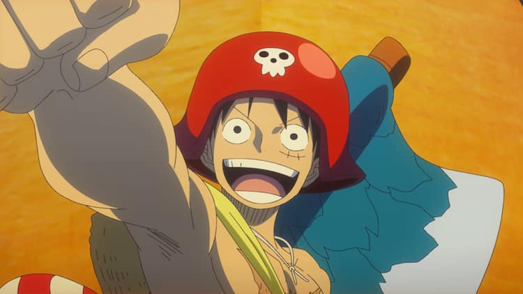 映画「ONE PIECE」特報、巨大エンタメシティでルフィが黄金帝と対峙  