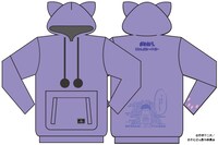 「にゃんガルーパーカー 一松パープル」