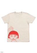 まる子 たて線Tシャツ