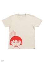 まる子 たて線Tシャツ