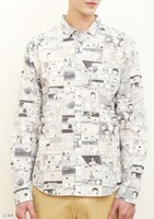 コミック パターンシャツ