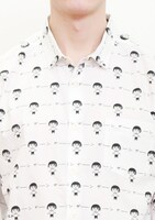 まる子 ガーン パターンシャツ