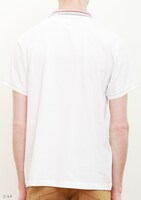 まる子 ガーン エンブロイダリーポロシャツ