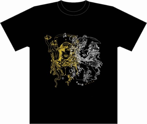 寺田克也「ココ12年展限定Tシャツ」がyonpoで再販＆別注カラーも用意