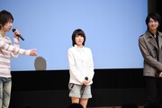 （左から）前野智昭、藤原夏海、島崎信長。