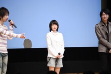（左から）前野智昭、藤原夏海、島崎信長。