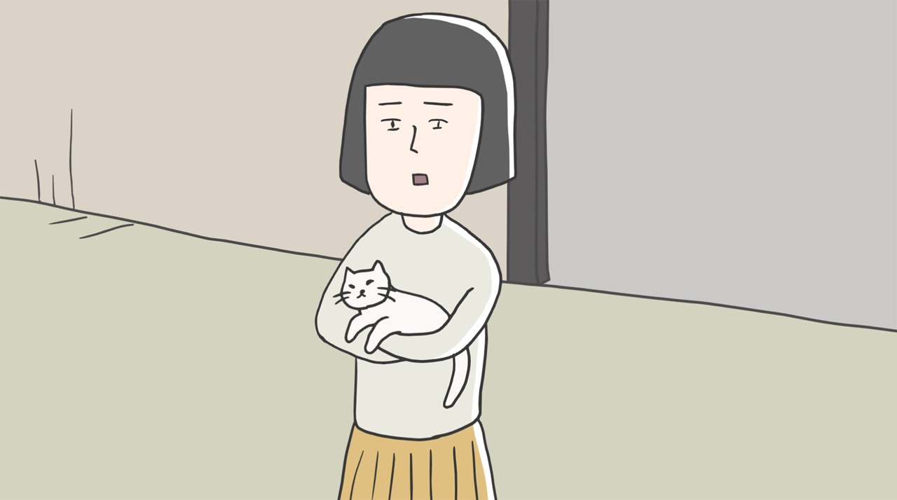 アニメ「猫も、オンダケ」より。