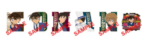 「名探偵コナン DVDブックコレクション」全12号を一括購入すると、もれなくもらえる限定ピンバッジ6点セット。アルファベットを象ったピンバッジは、並べると「CONAN20」となる20周年ならではのアイテムだ。