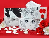 「泣き顔ティッシュ」