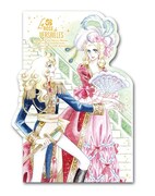 オープニング記念でもらえるポストカード「オスカルとアントワネット」。