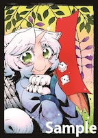 フェアの実施書店で配布される花札風イラストカード全7種のうち1種。