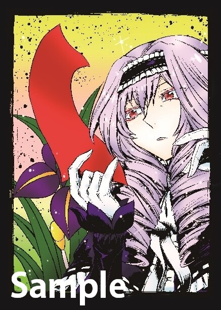 フェアの実施書店で配布される花札風イラストカード全7種のうち1種