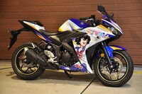 天野恩紗ver. 痛バイク YAMAHA　YZF-R25（デザイン・施工：のらいも工房）