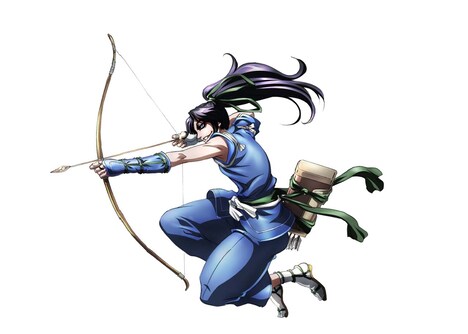 那須与一の設定画。