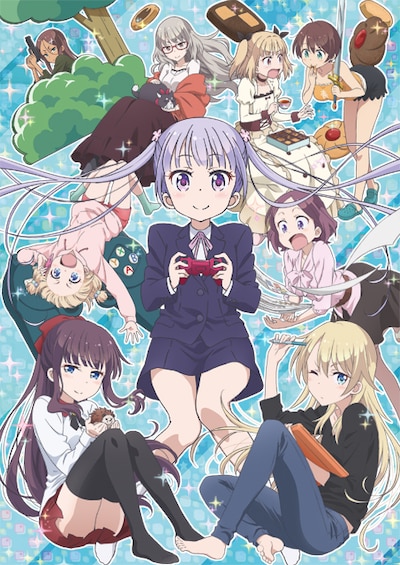 テレビアニメ「NEW GAME!」キービジュアル