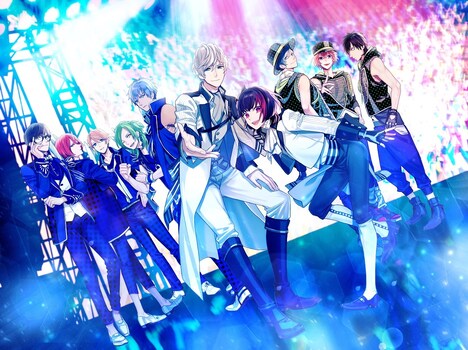テレビアニメ「B-PROJECT～鼓動＊アンビシャス～」の第1弾キービジュアル。